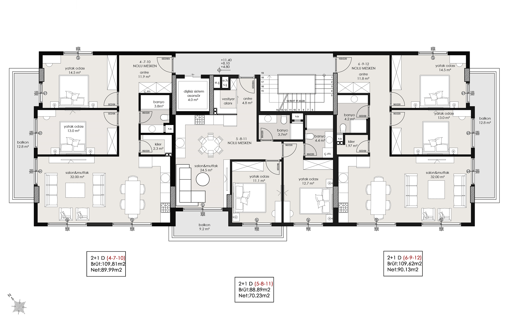 صورة مخطط الطابق 3 