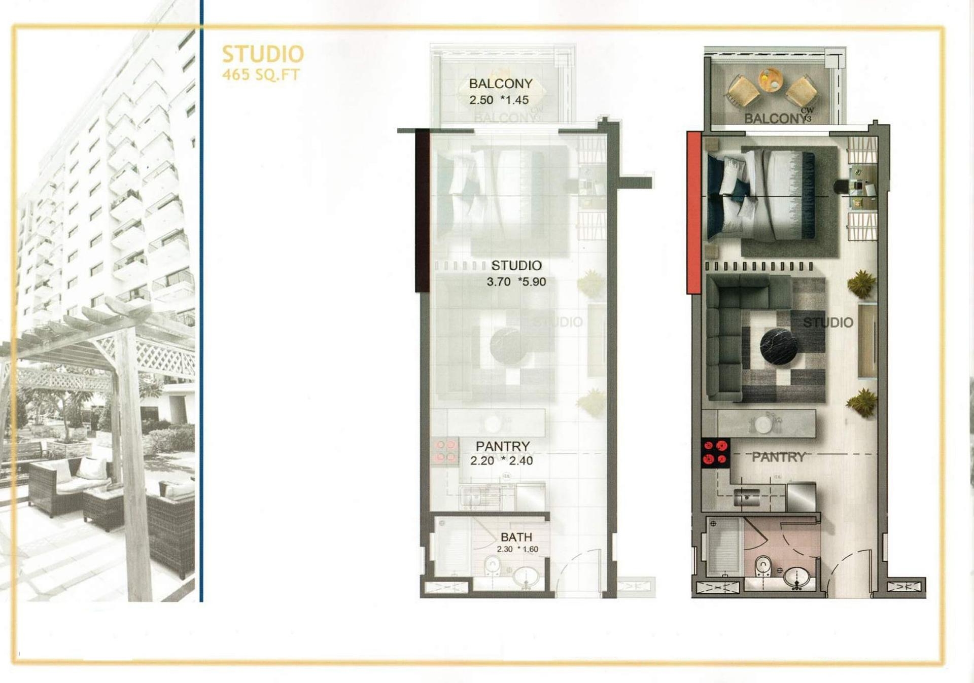 Слика плана спрата 1