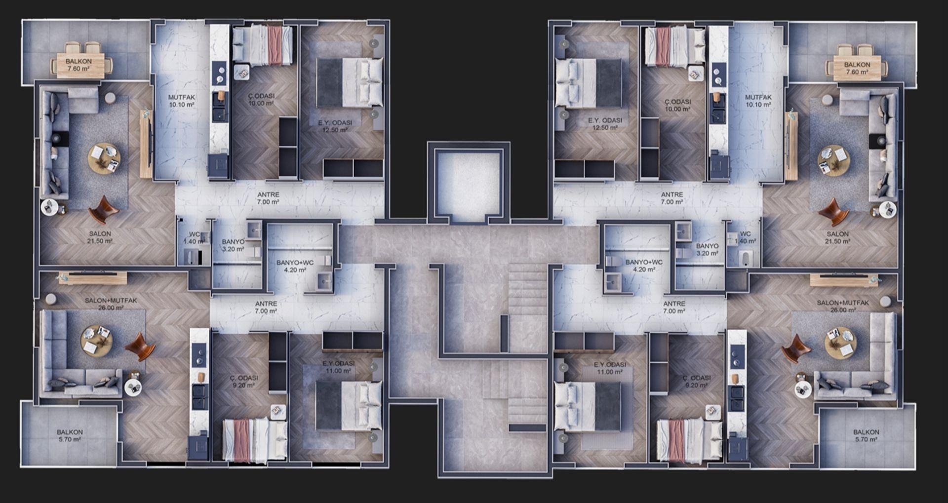 फ्लोर प्लान छवि 2