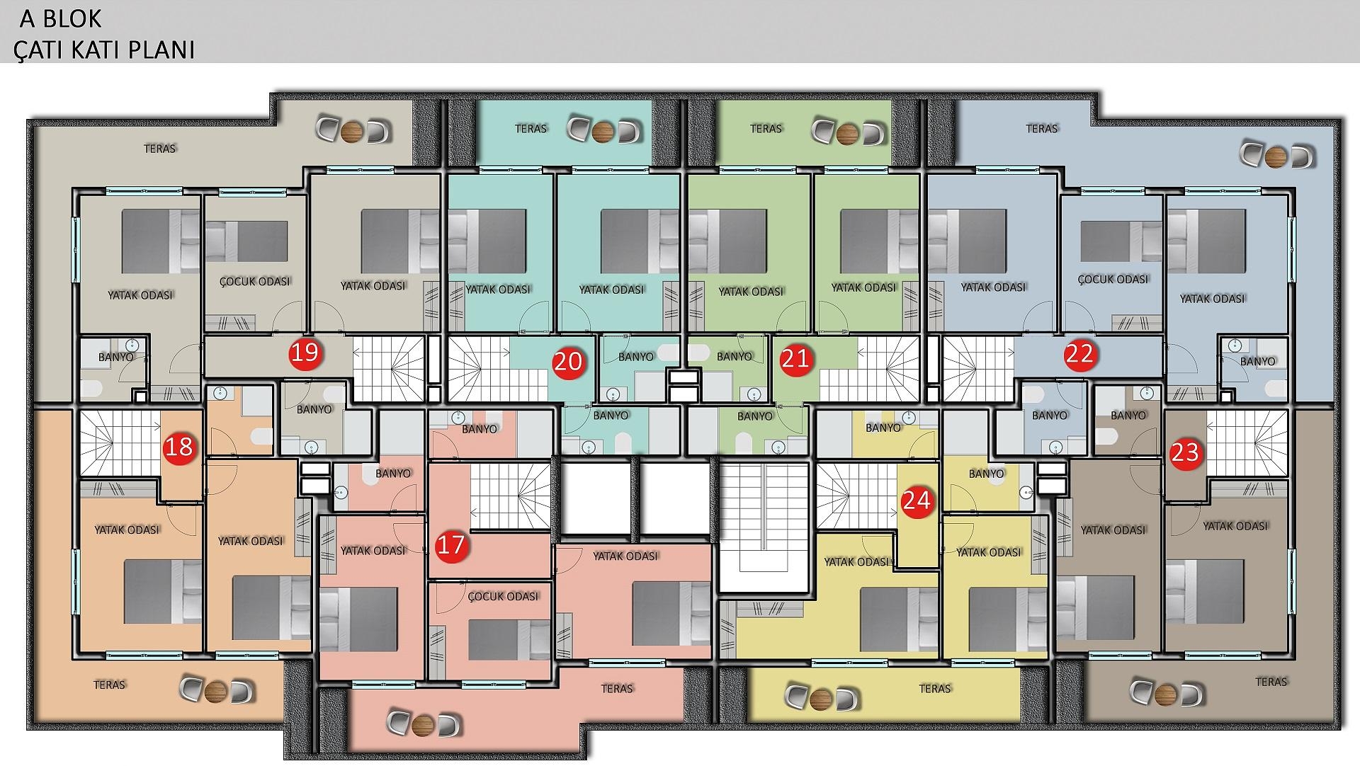 صورة مخطط الطابق 4 