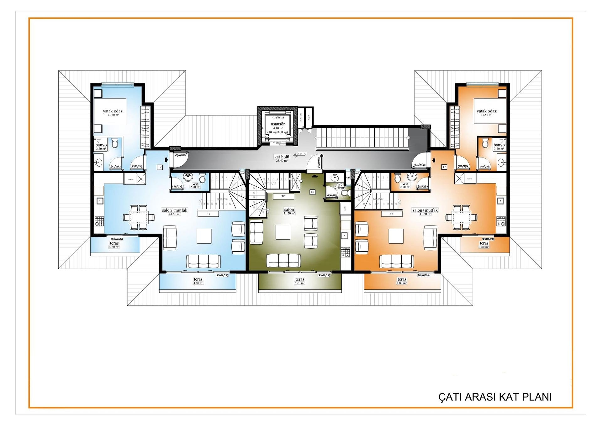 صورة مخطط الطابق 4 
