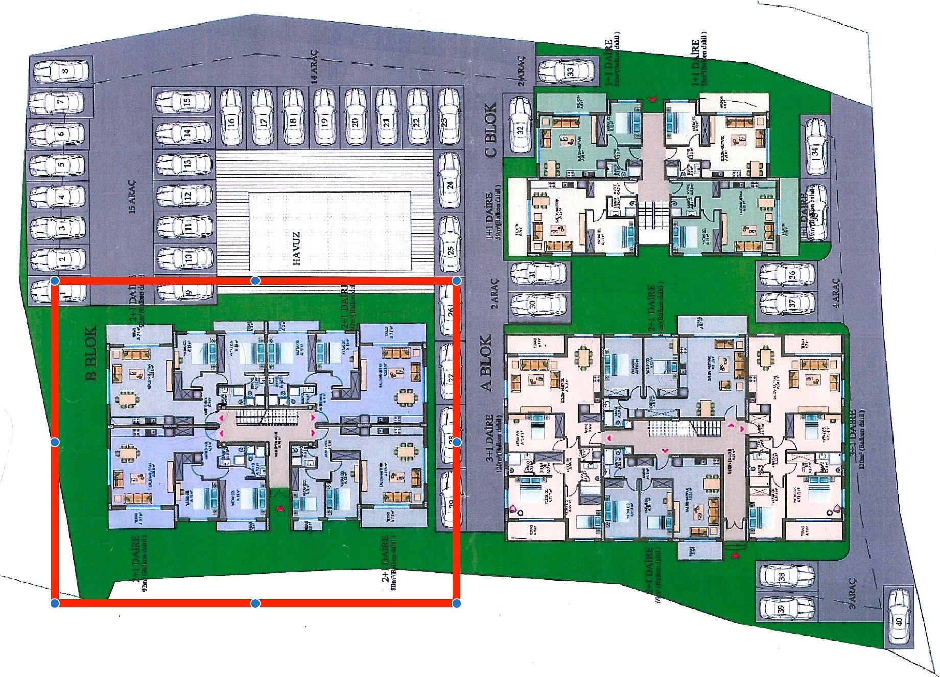 فلور پلان کی تصویر 2