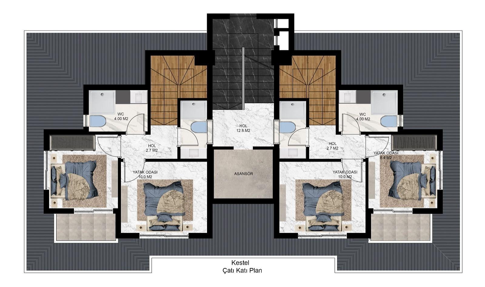 Image du plan d'étage 4