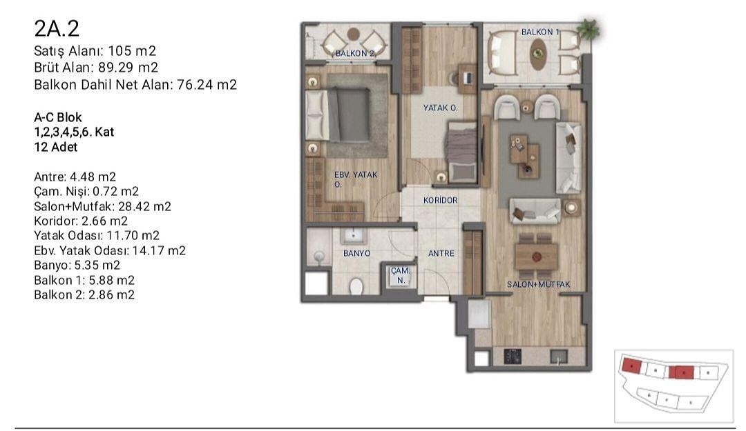 Image du plan d'étage 4