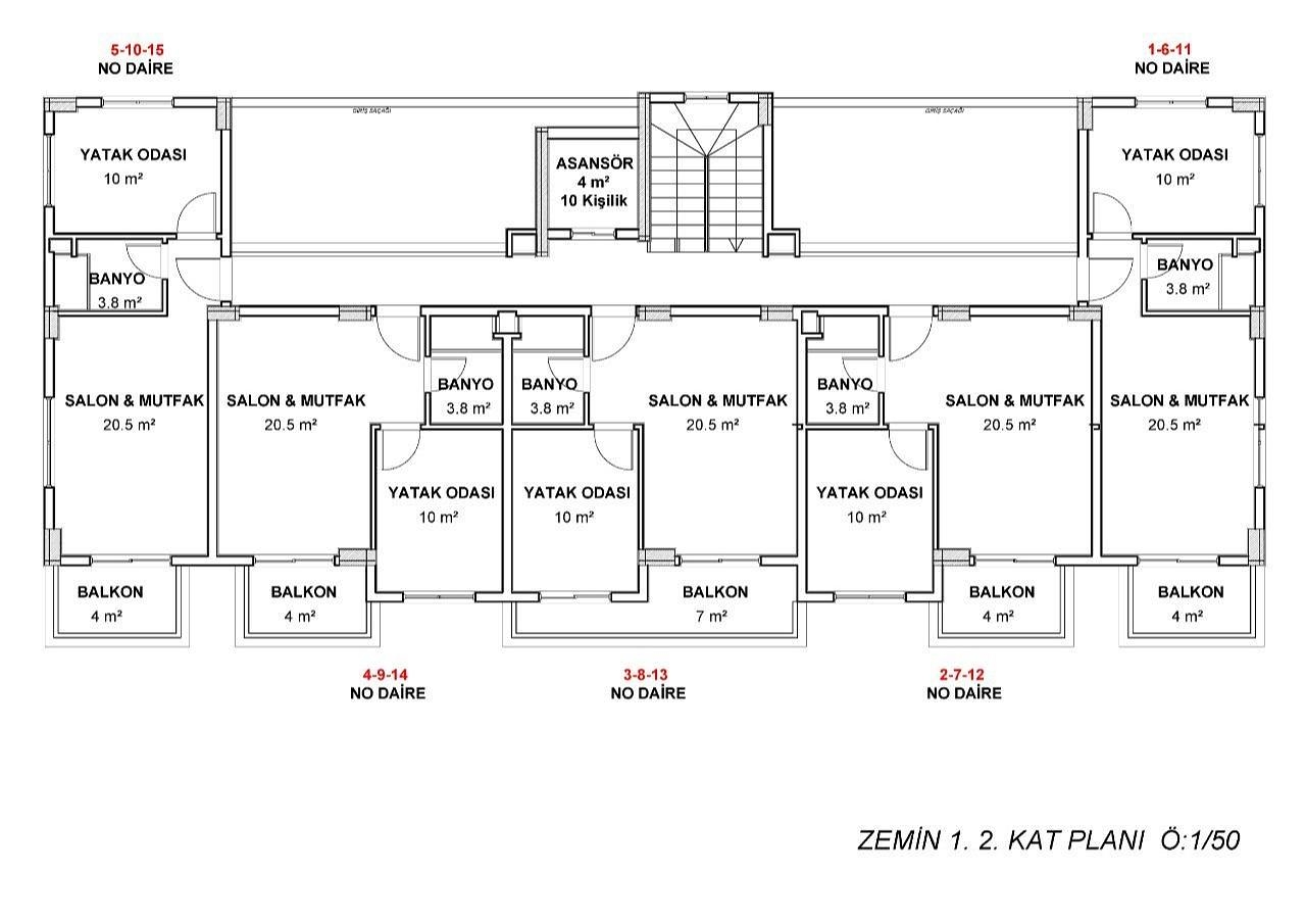 Image du plan d'étage 1