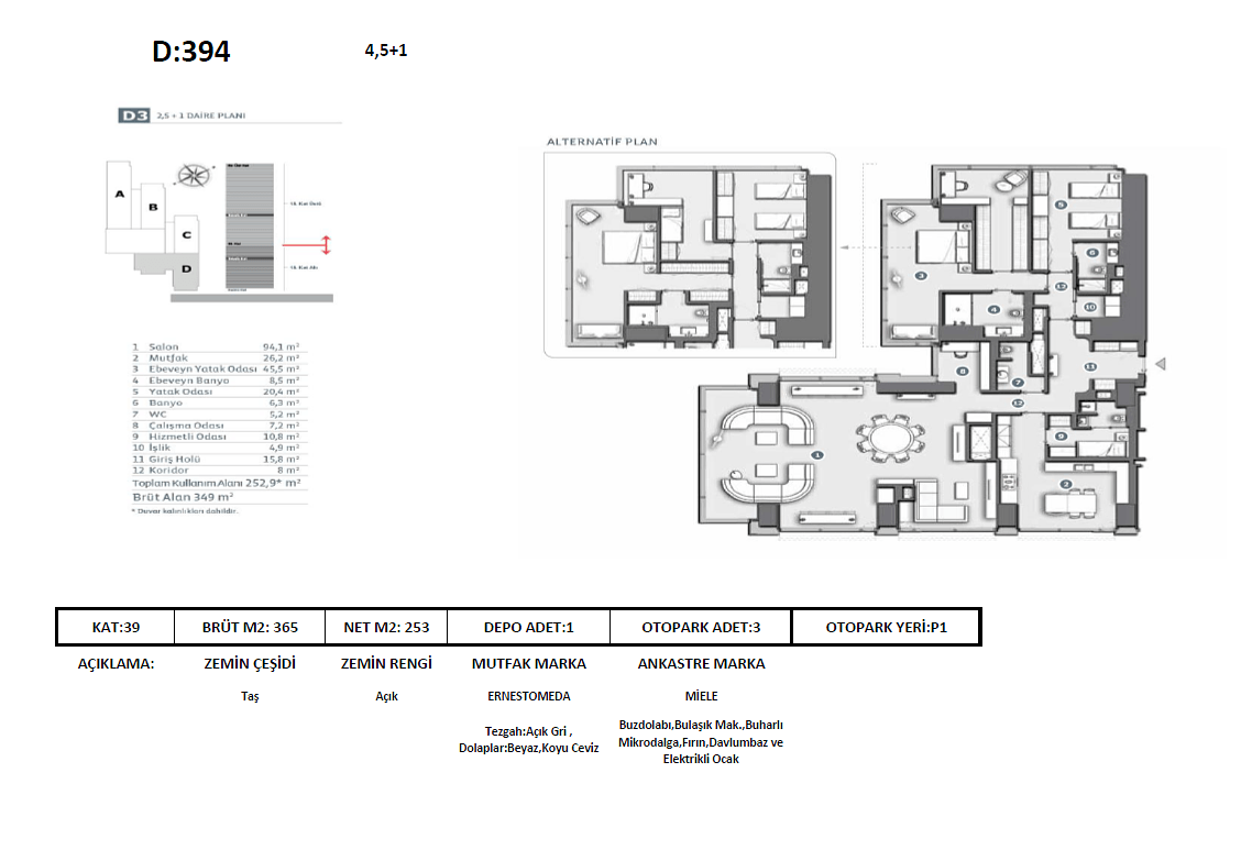 صورة مخطط الطابق 4 