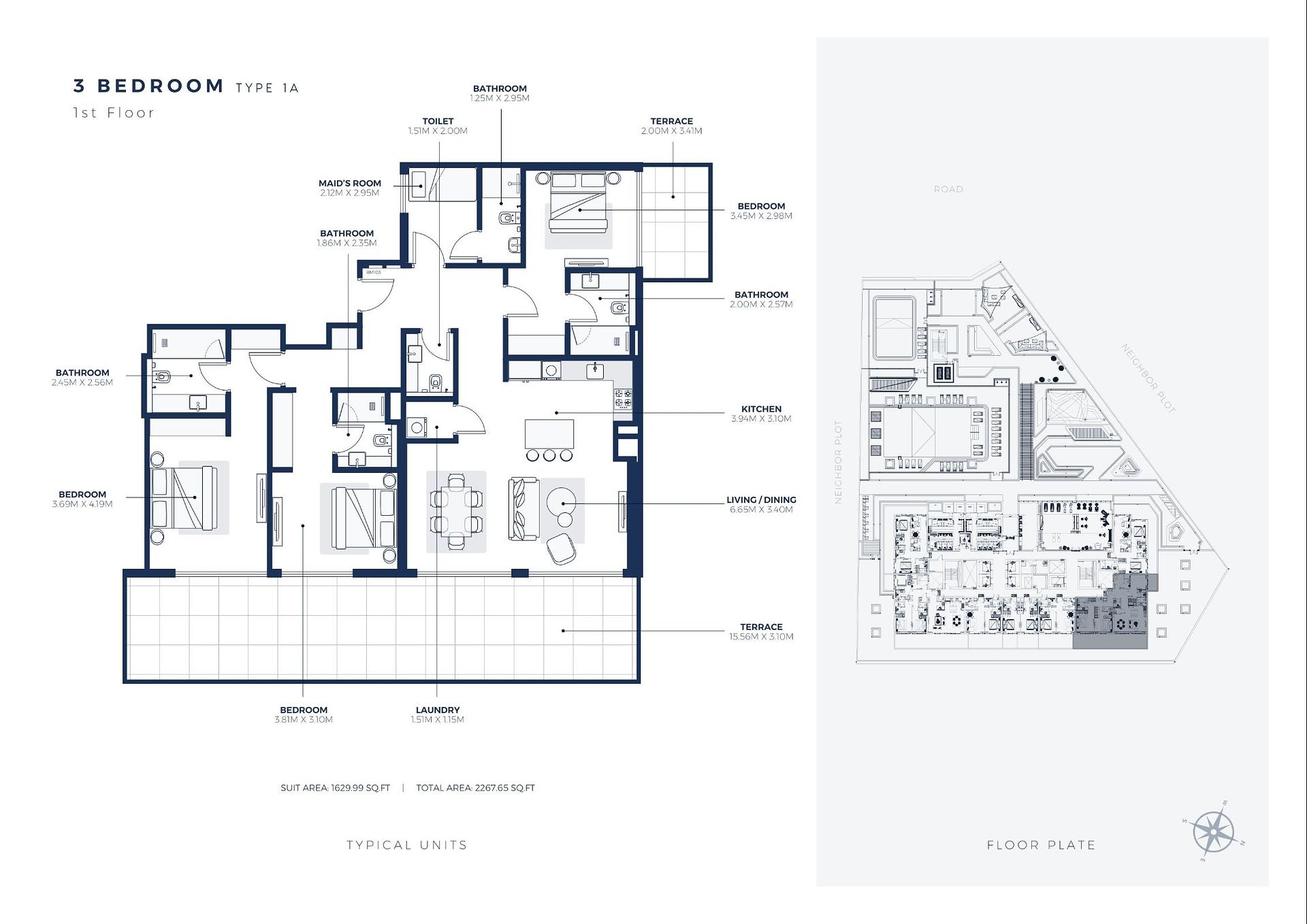 صورة مخطط الطابق 12 