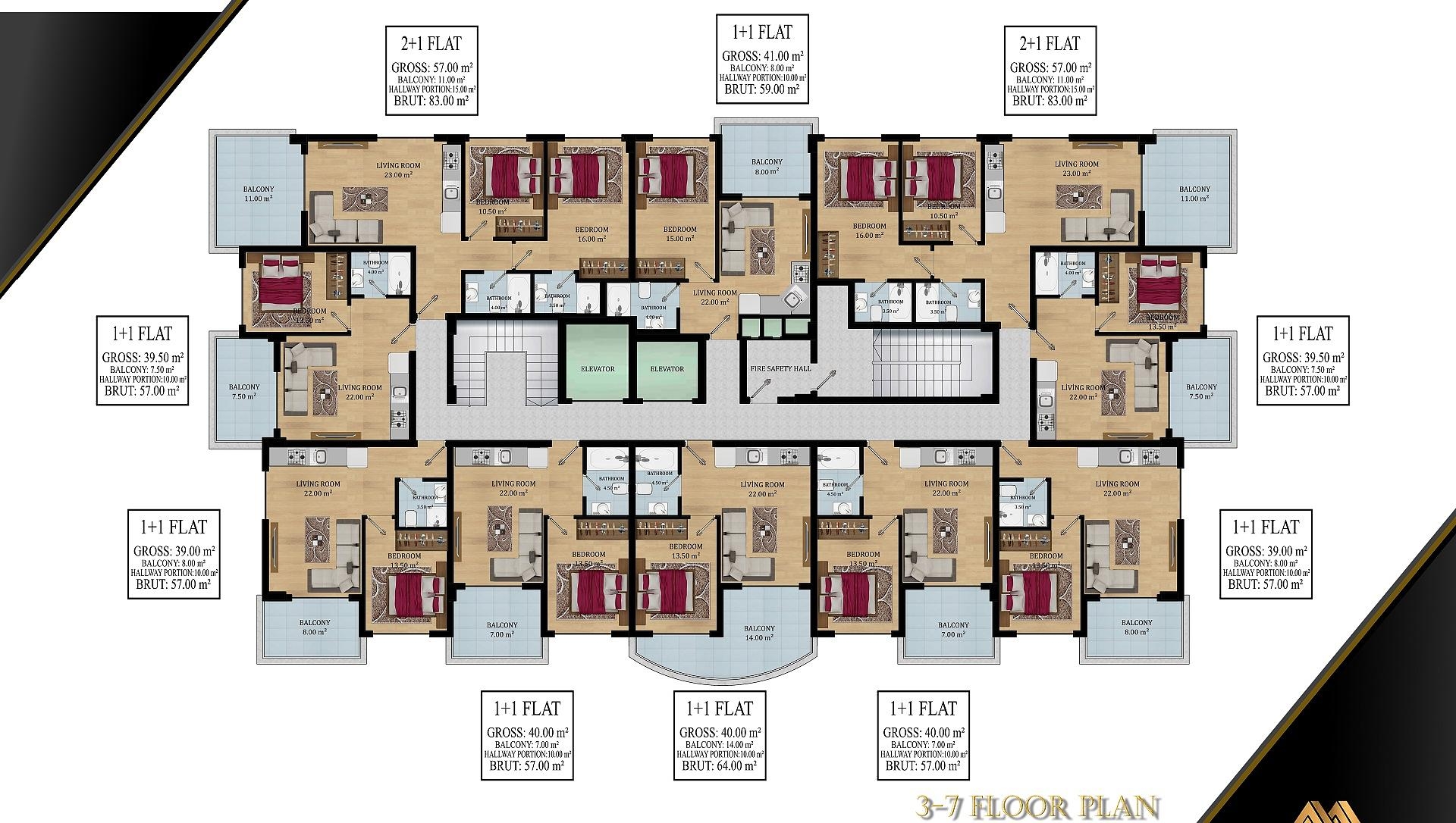 Grundrissdarstellung 3