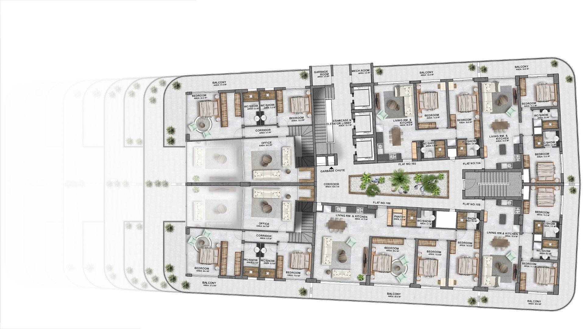 Слика плана спрата 8