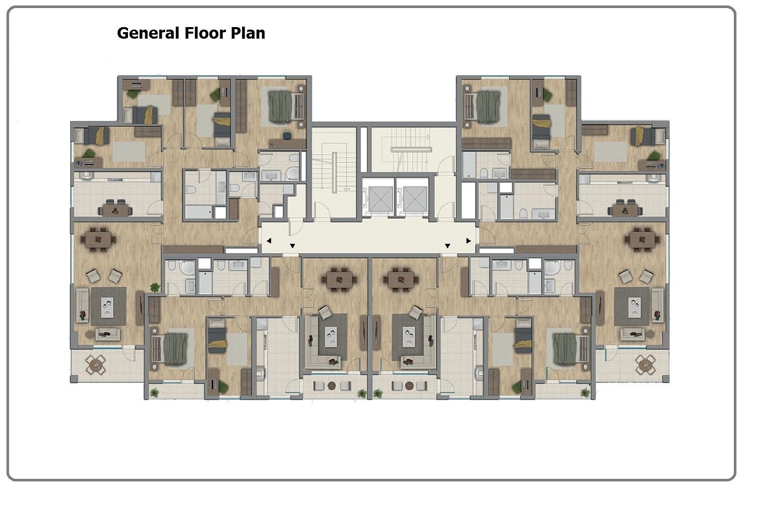 تصویرنقشه طبقه 4
