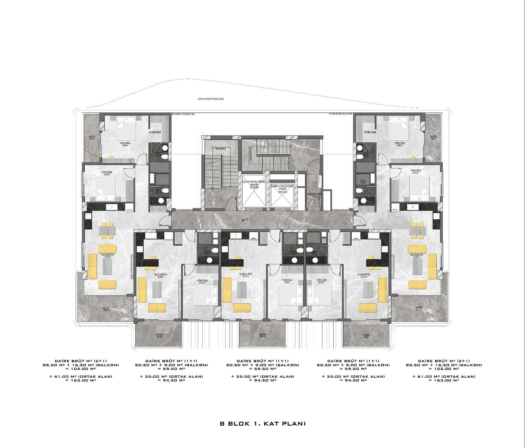 صورة مخطط الطابق 1 