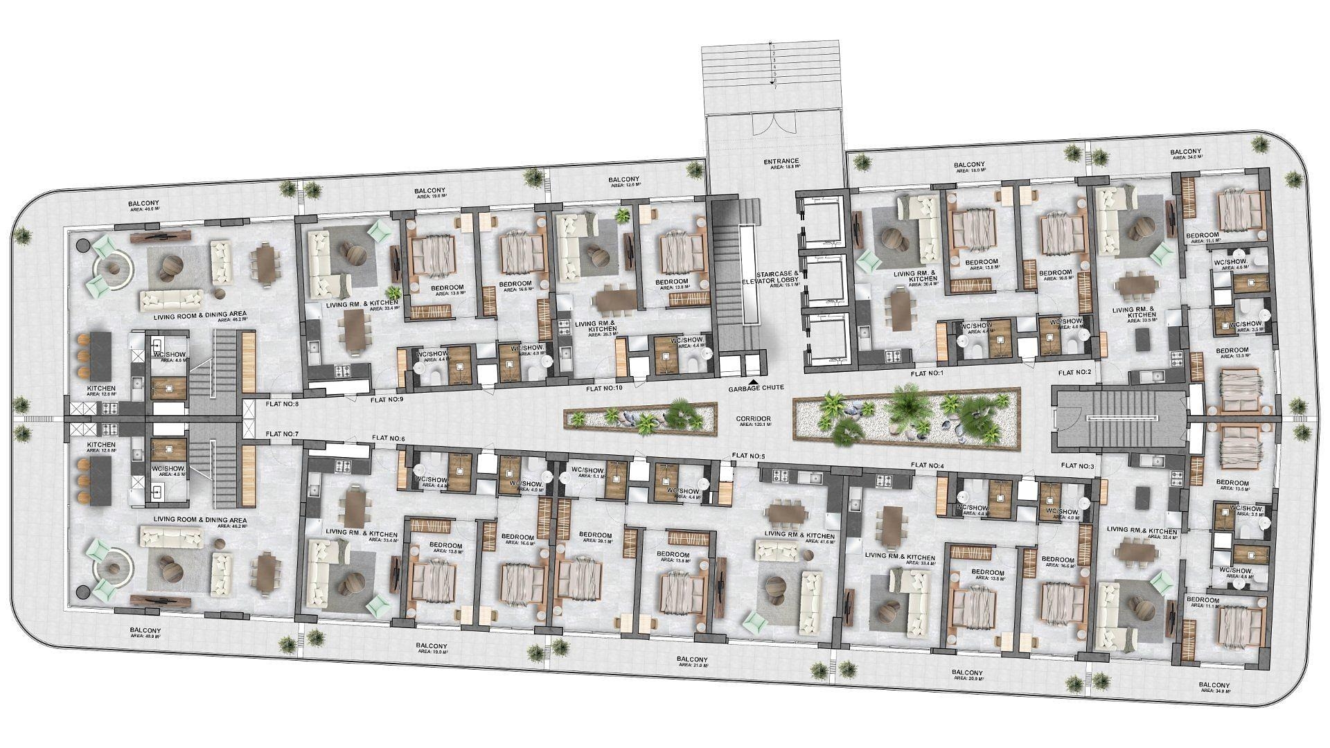 Слика плана спрата 13