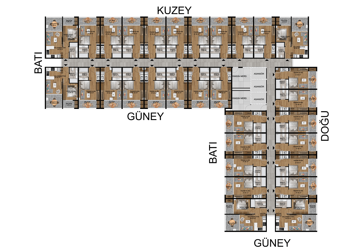 فلور پلان کی تصویر 2
