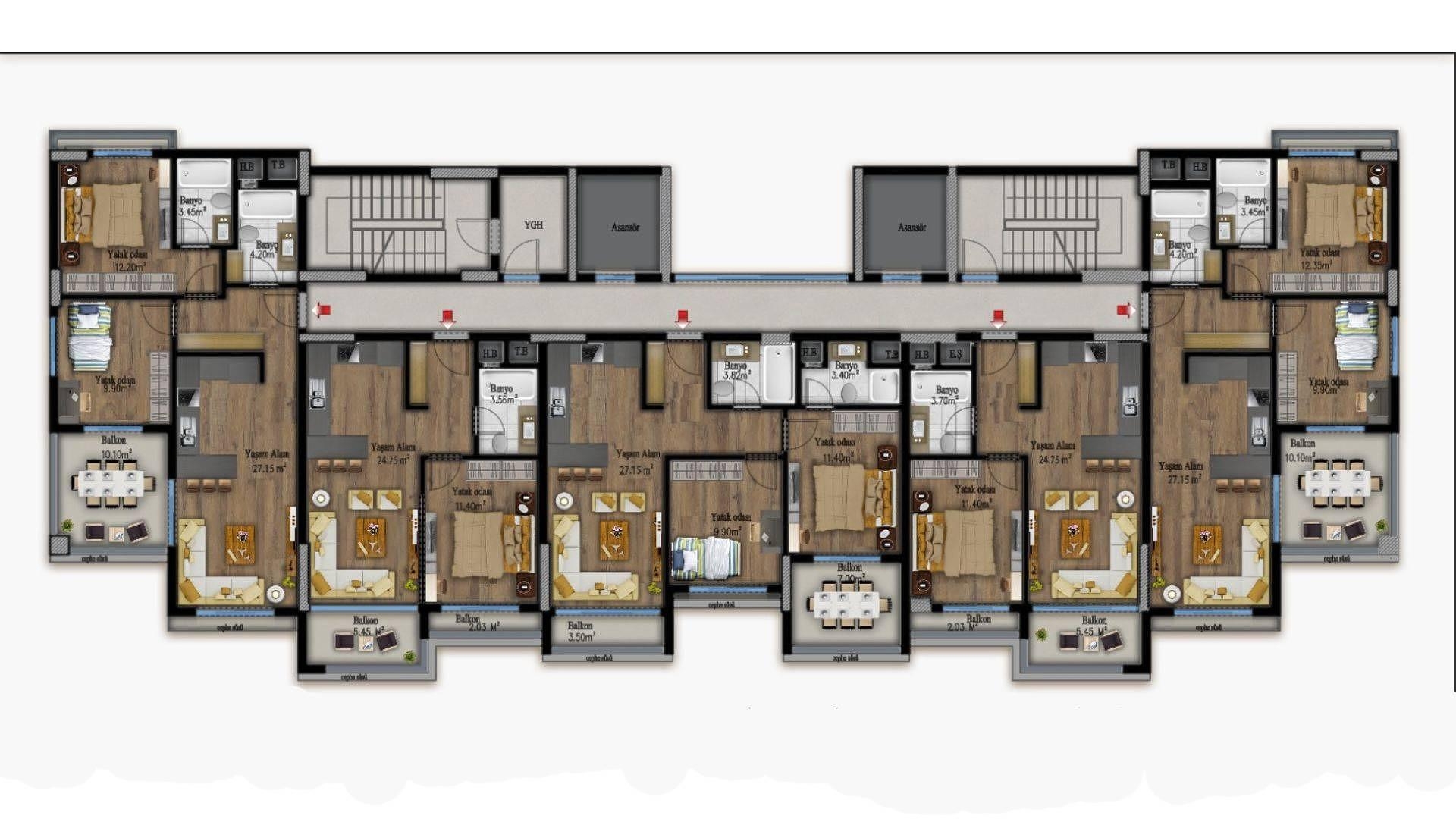Слика плана спрата 5