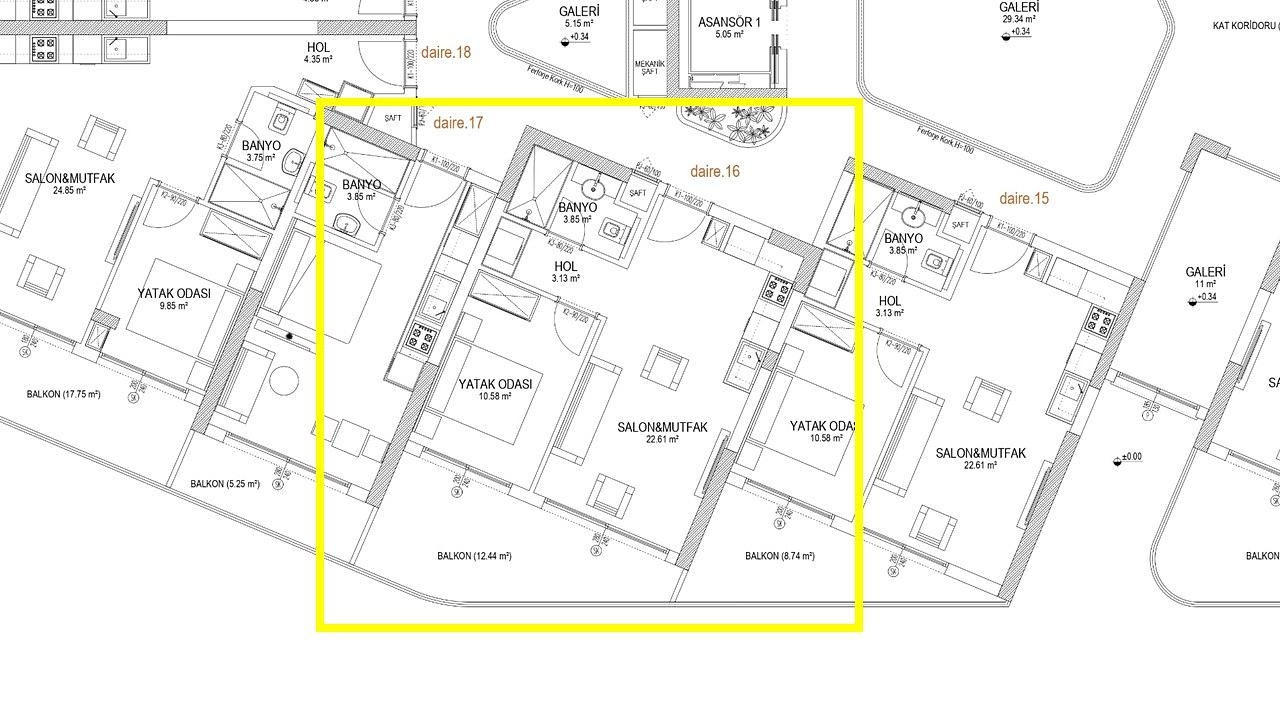 فلور پلان کی تصویر 1