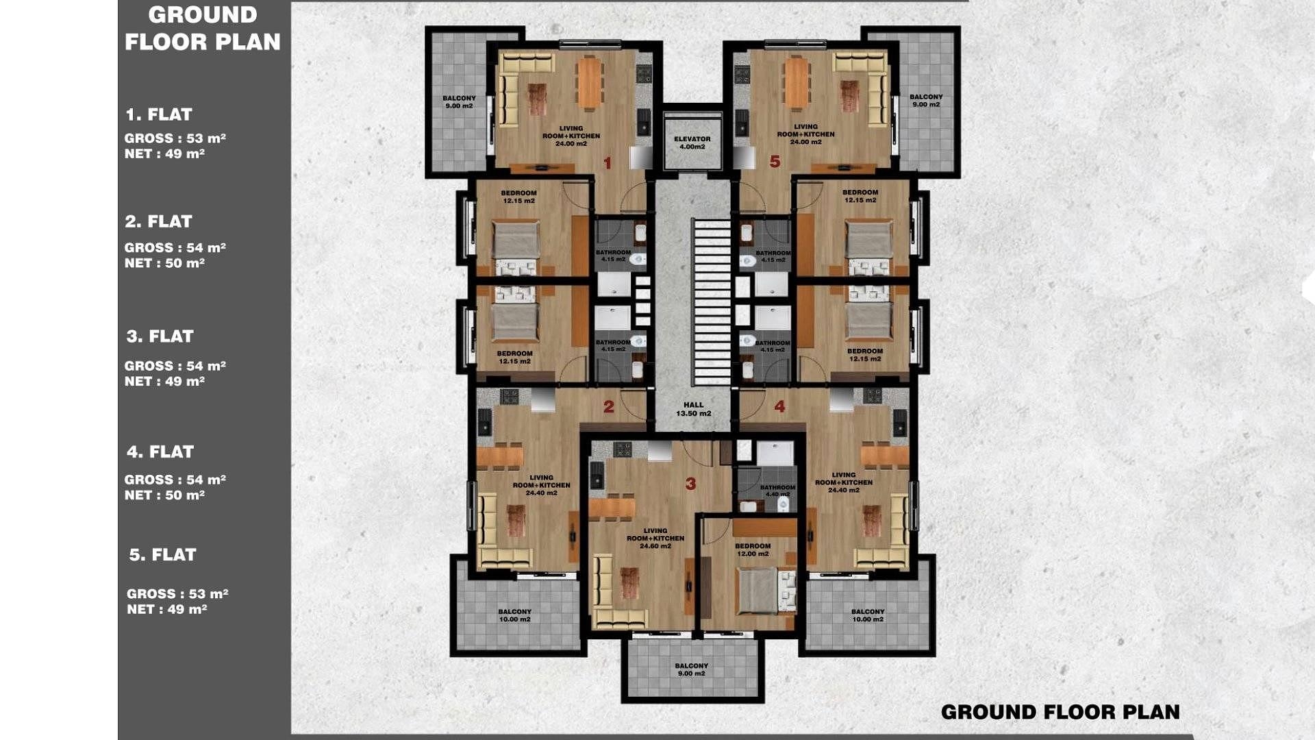 صورة مخطط الطابق 3 