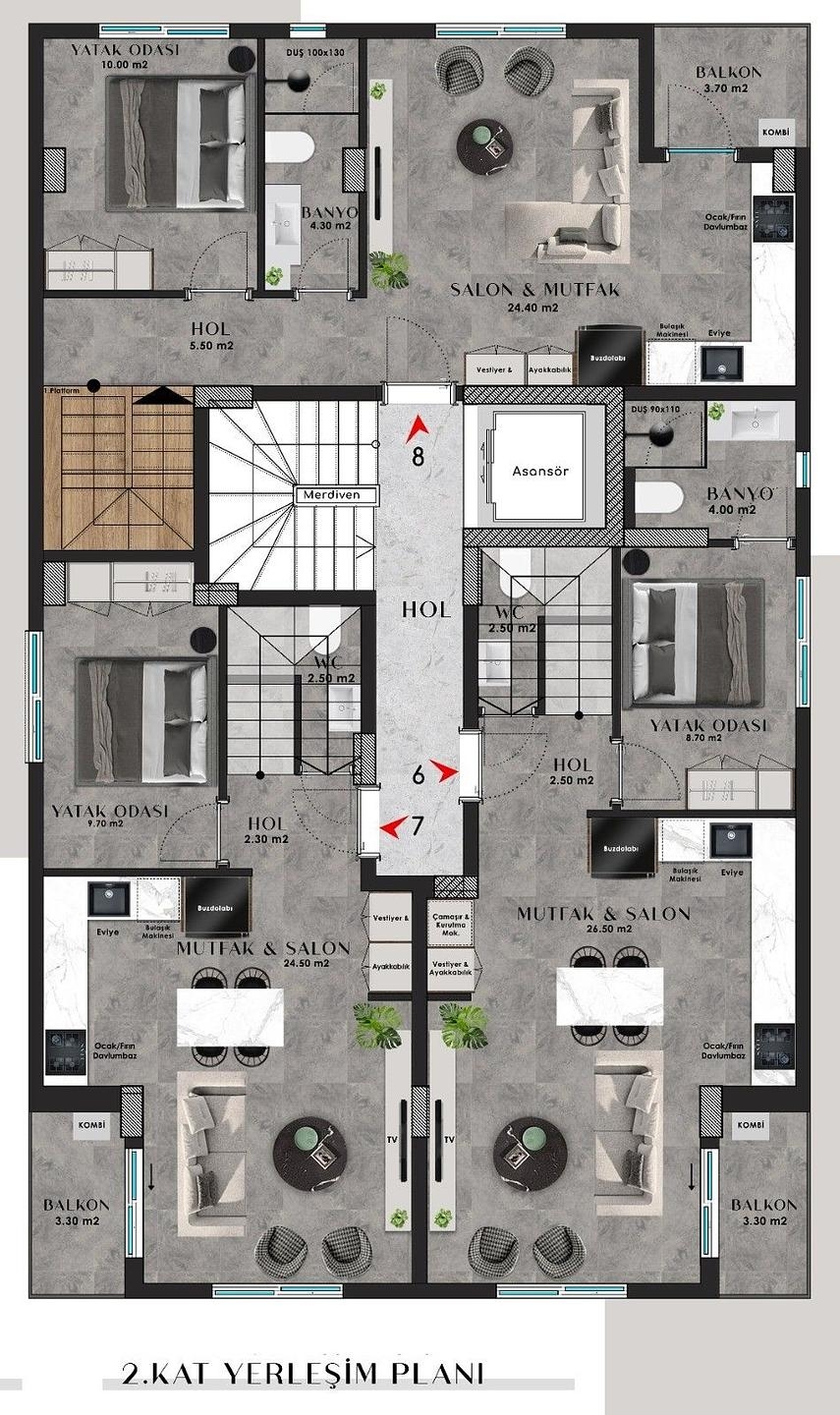 فلور پلان کی تصویر 3