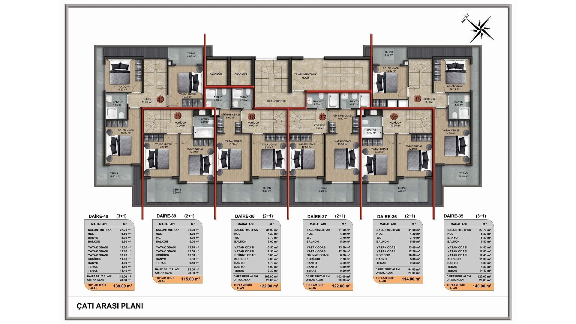 صورة مخطط الطابق 8 