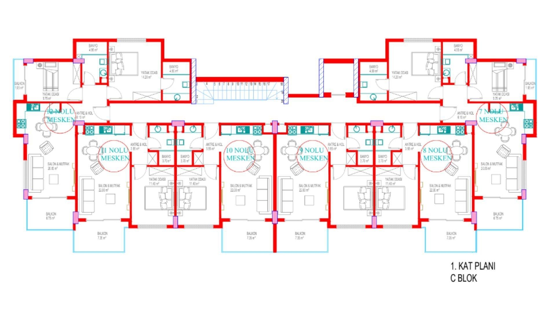 Image du plan d'étage 11