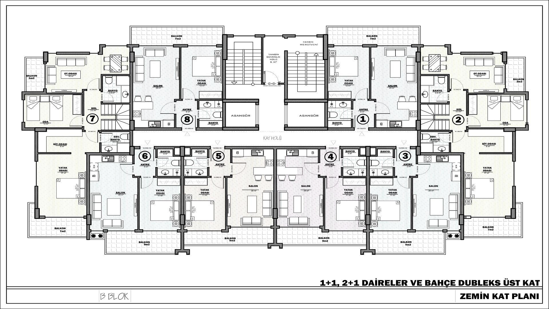 صورة مخطط الطابق 14 