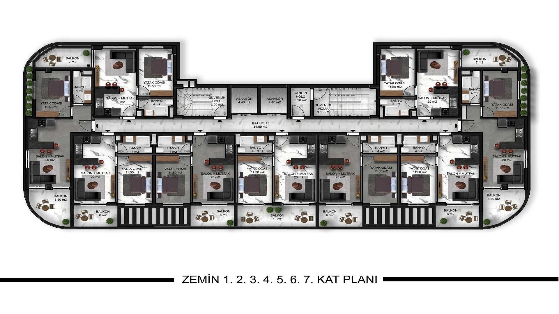 Grundrissdarstellung 5