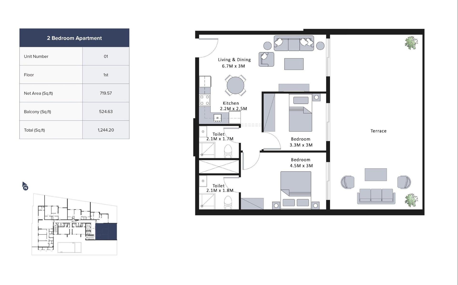 Obraz planu piętra 4