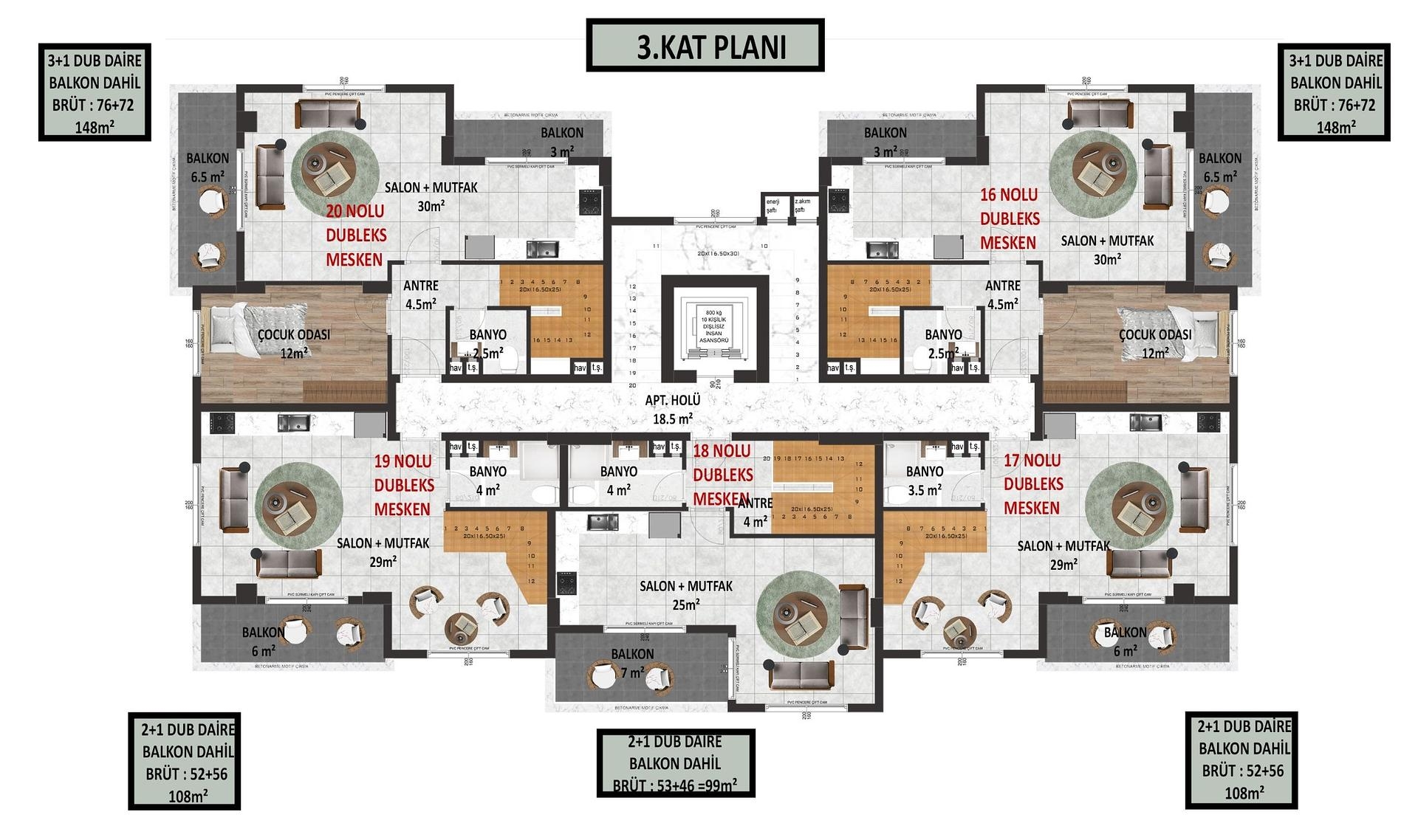 Image du plan d'étage 1