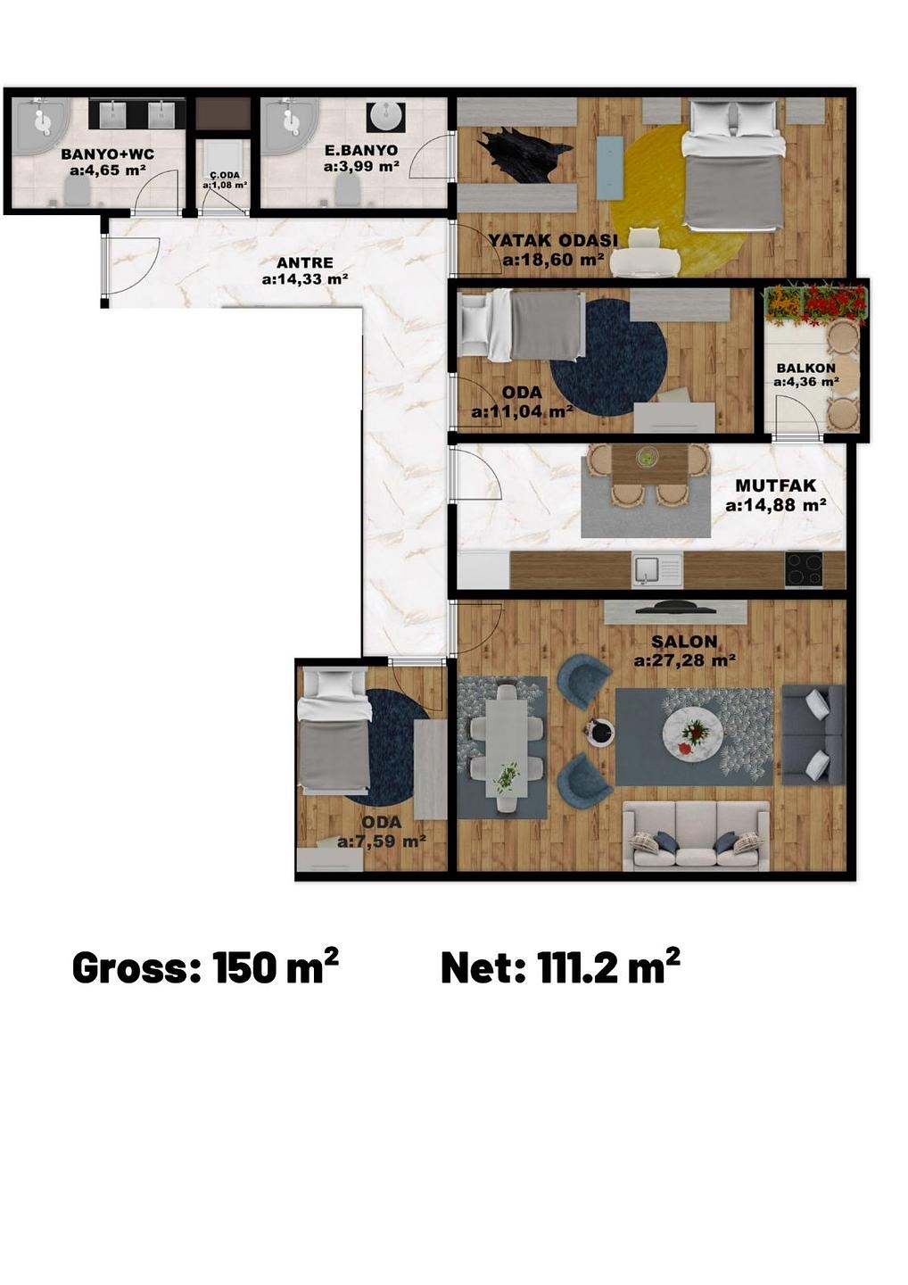 صورة مخطط الطابق 3 