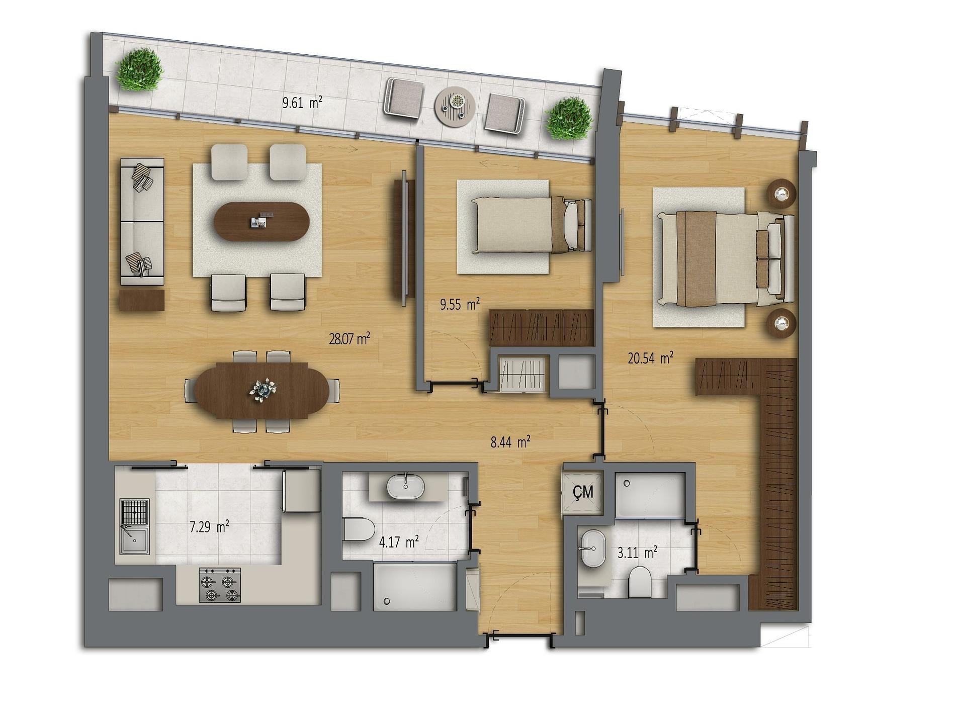 Grundrissdarstellung 2