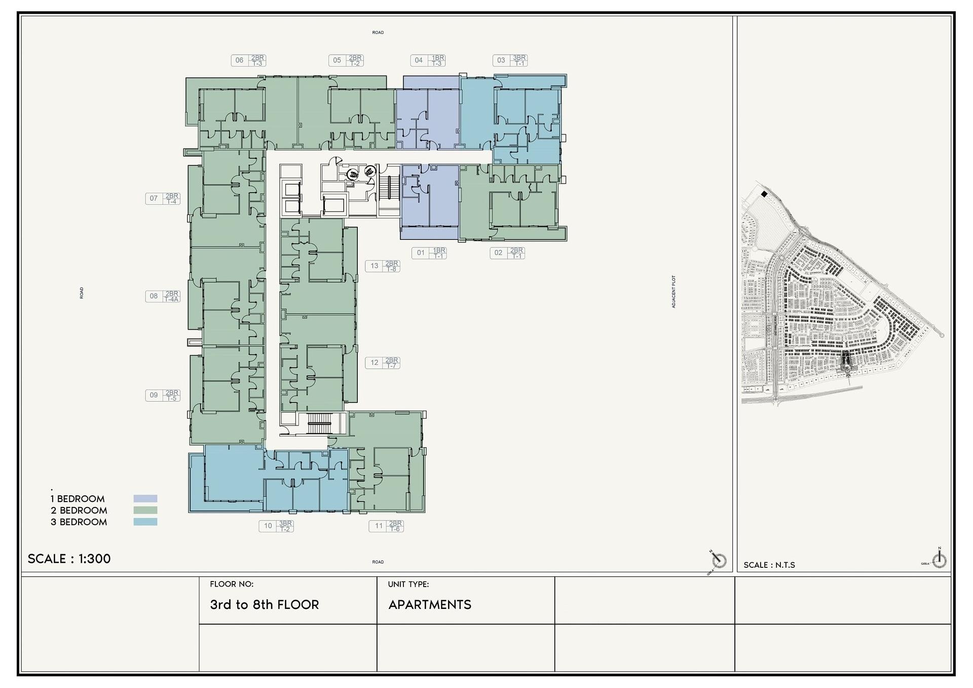 تصویرنقشه طبقه 3