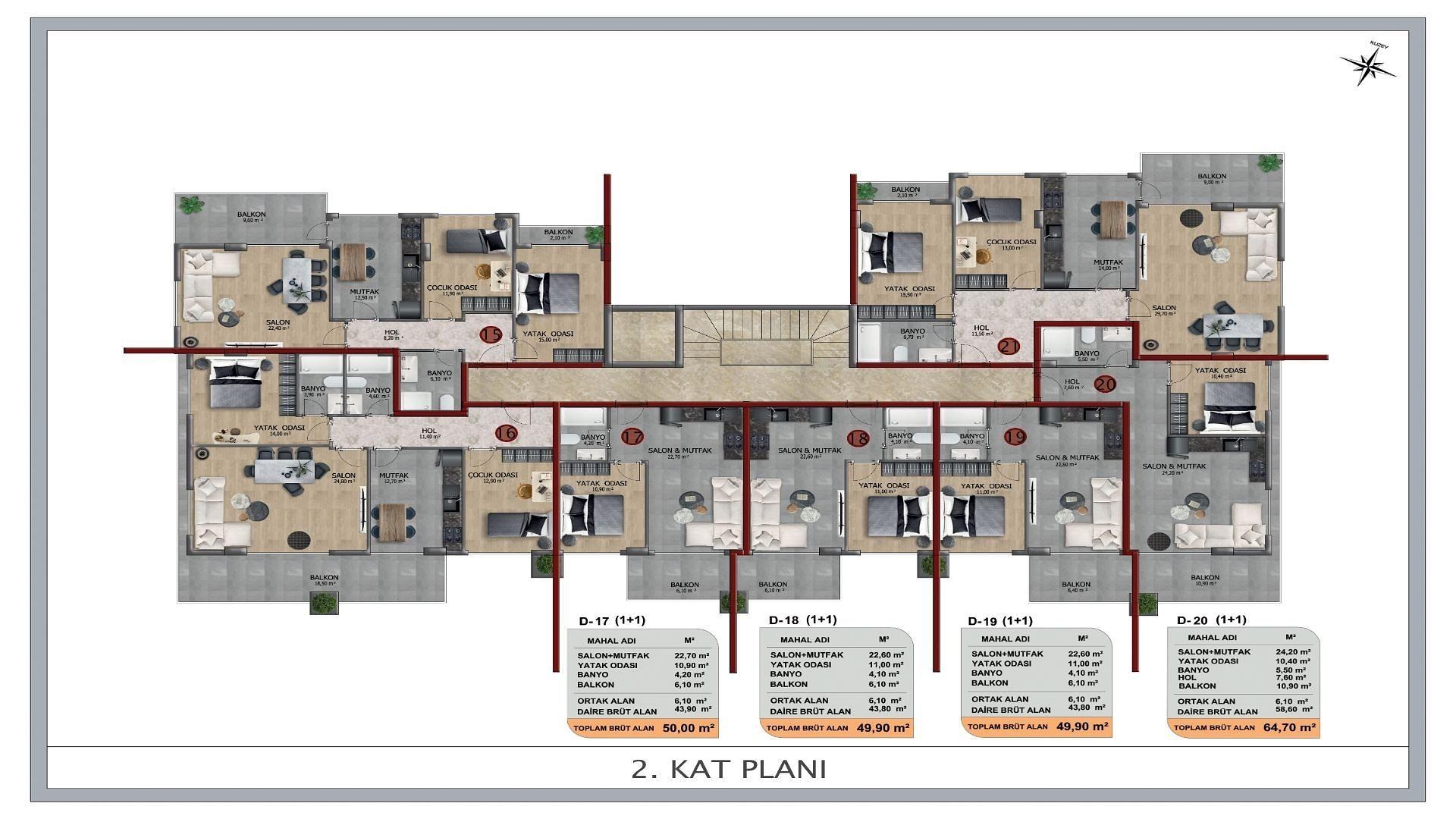 Image du plan d'étage 4