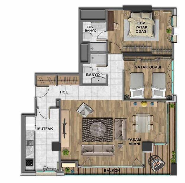 فلور پلان کی تصویر 5