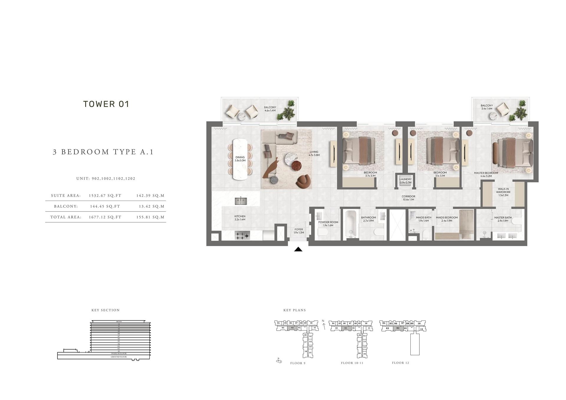 Image du plan d'étage 1