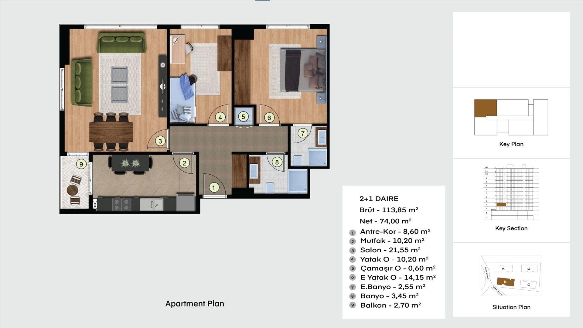 صورة مخطط الطابق 1 