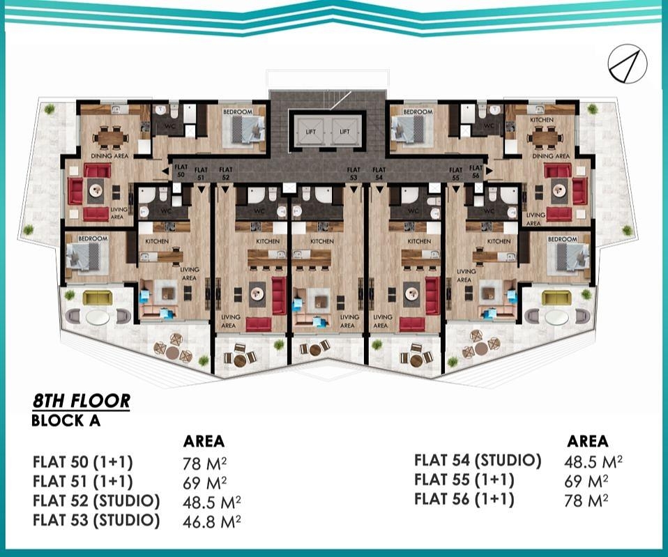 Mərtəbə Planı Şəkli 7