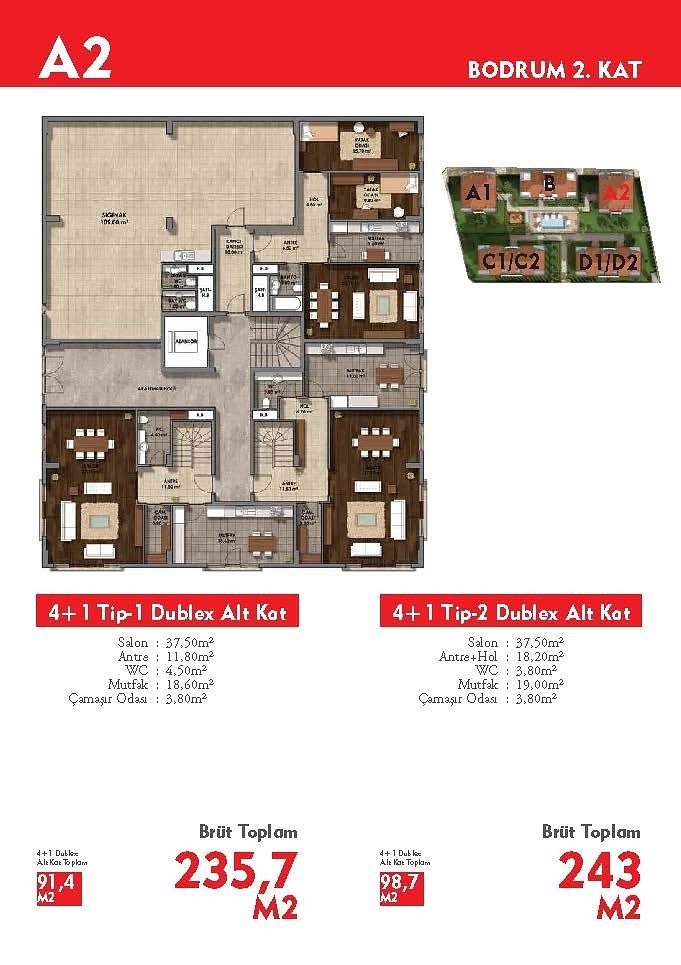 Image du plan d'étage 2