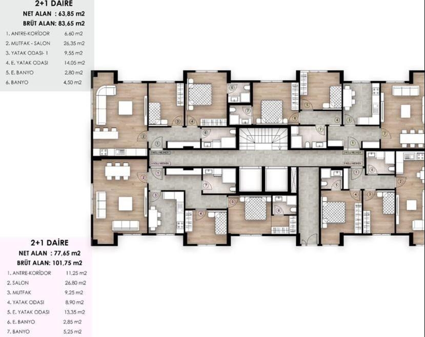 صورة مخطط الطابق 2 