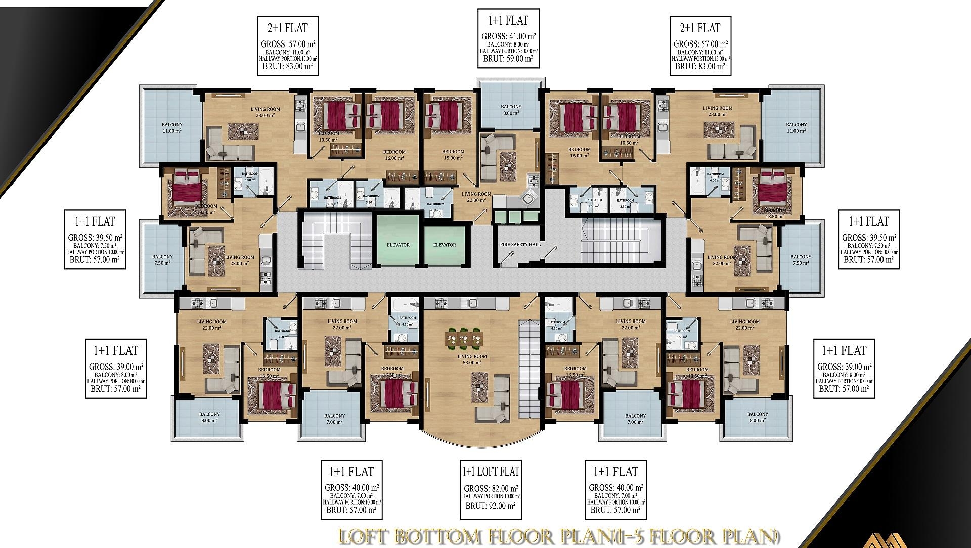 Grundrissdarstellung 5