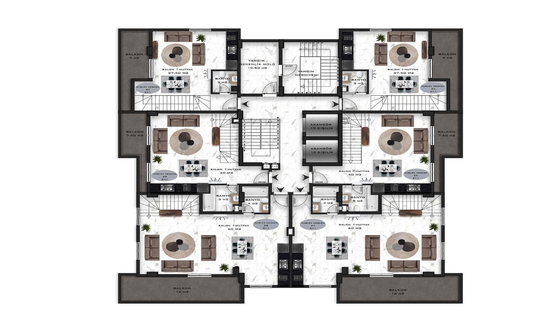 Слика плана спрата 2