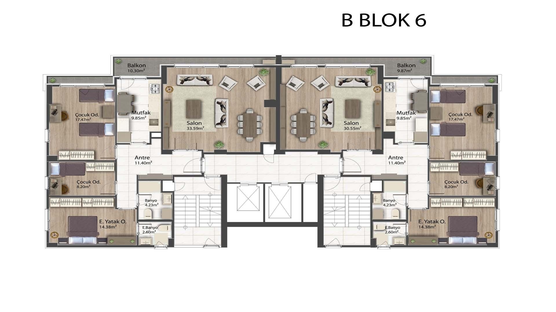 فلور پلان کی تصویر 2