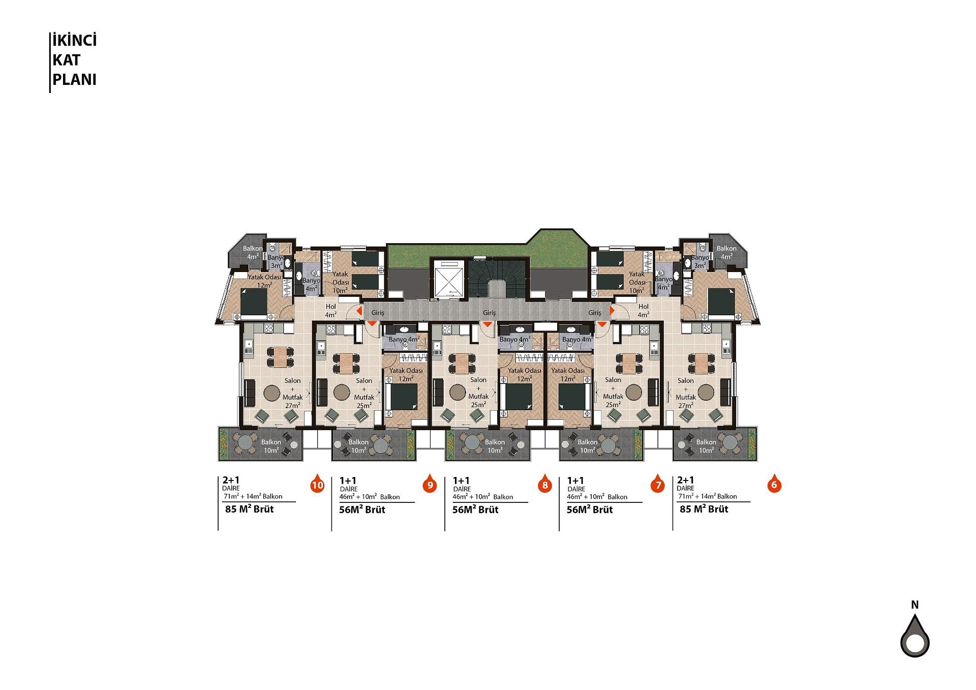 Слика плана спрата 6