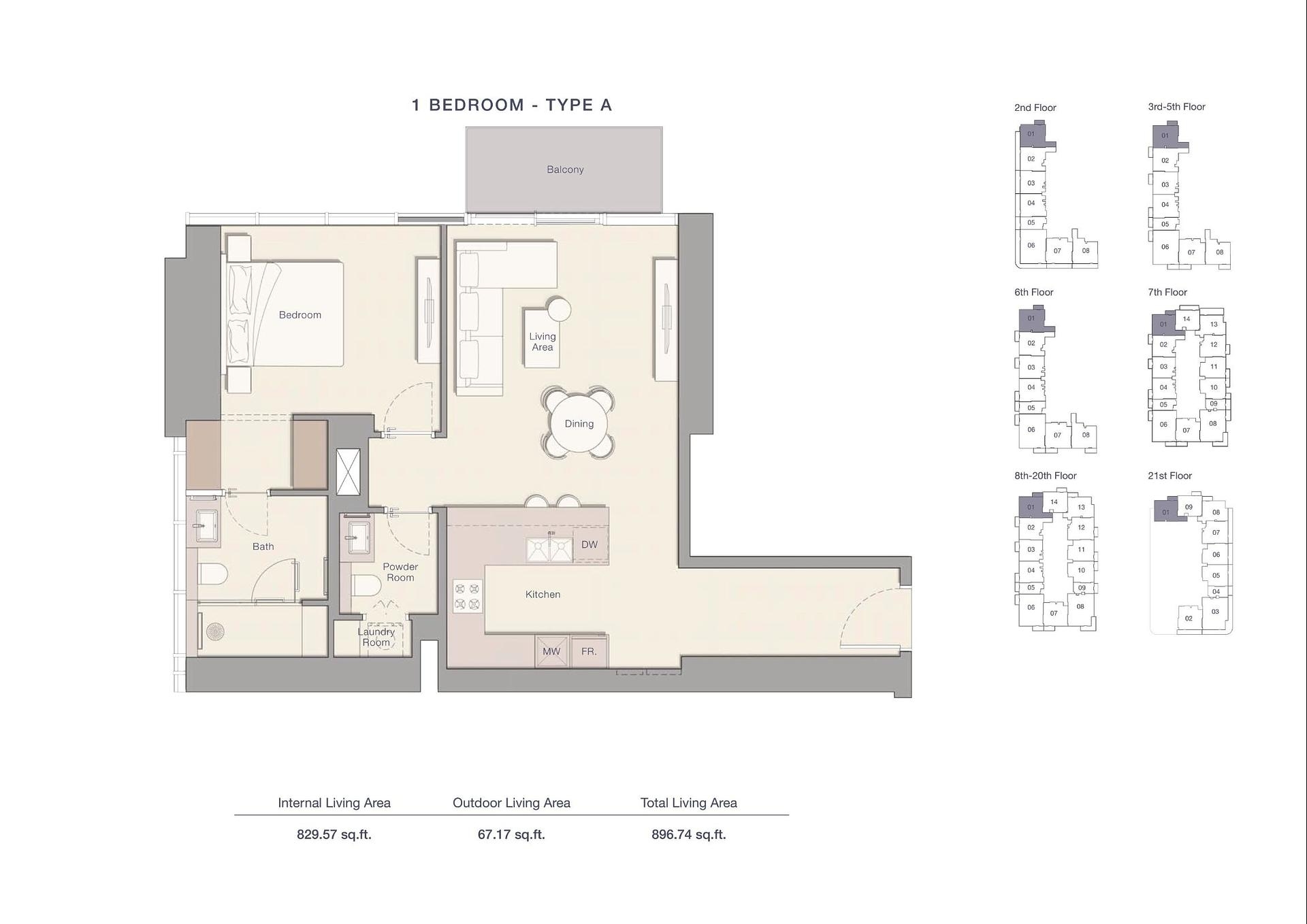 Image du plan d'étage 1