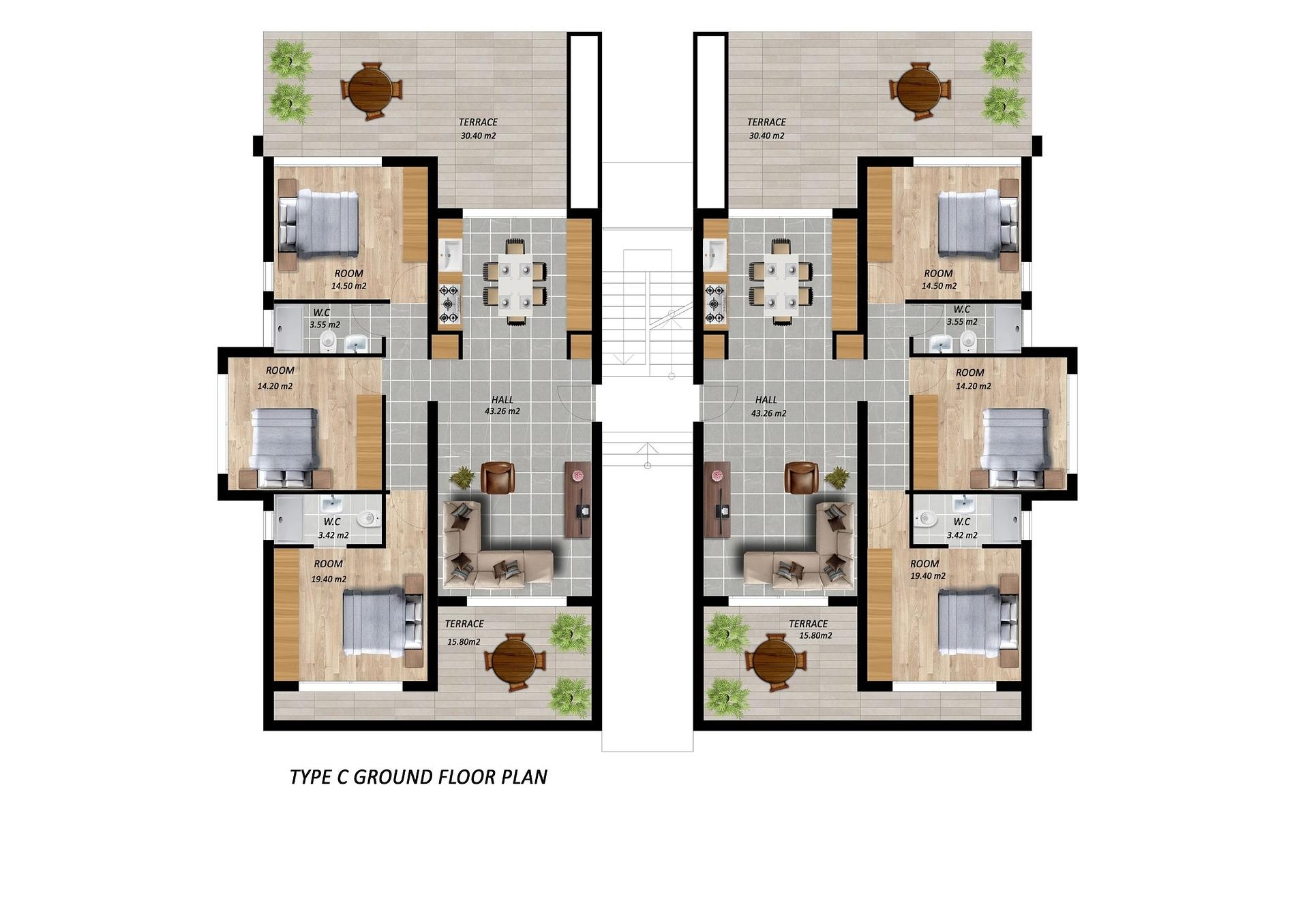 صورة مخطط الطابق 4 