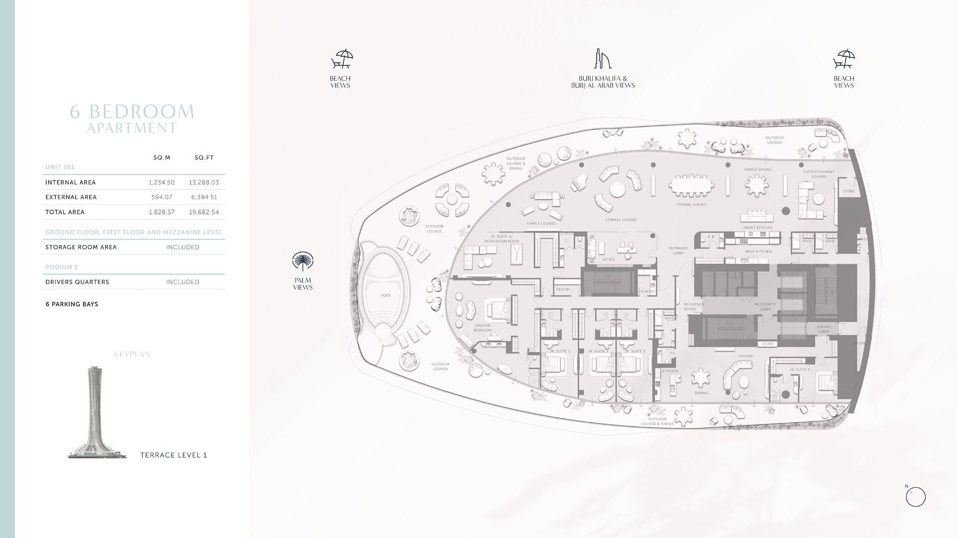 Obraz planu piętra 8