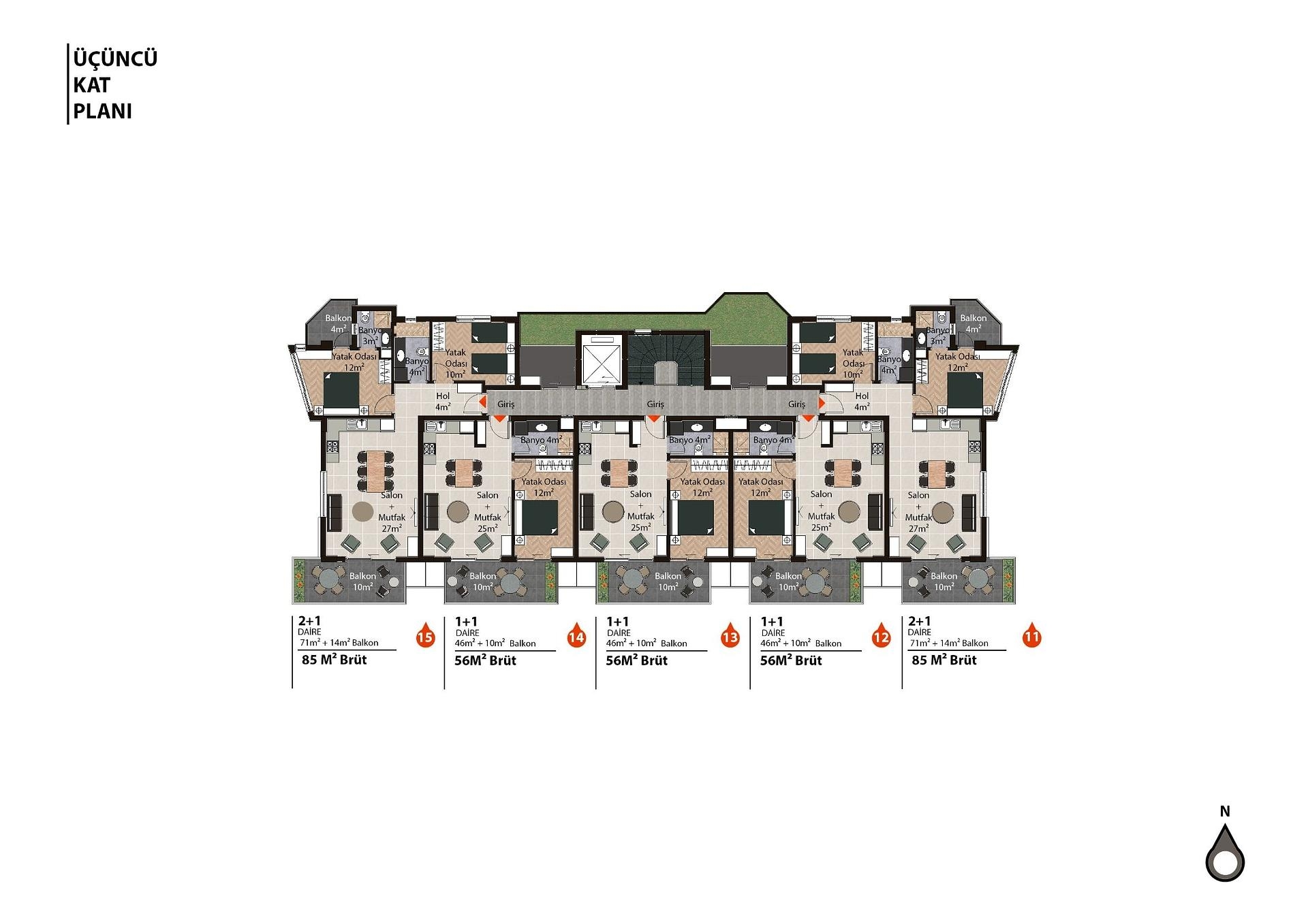 Слика плана спрата 1