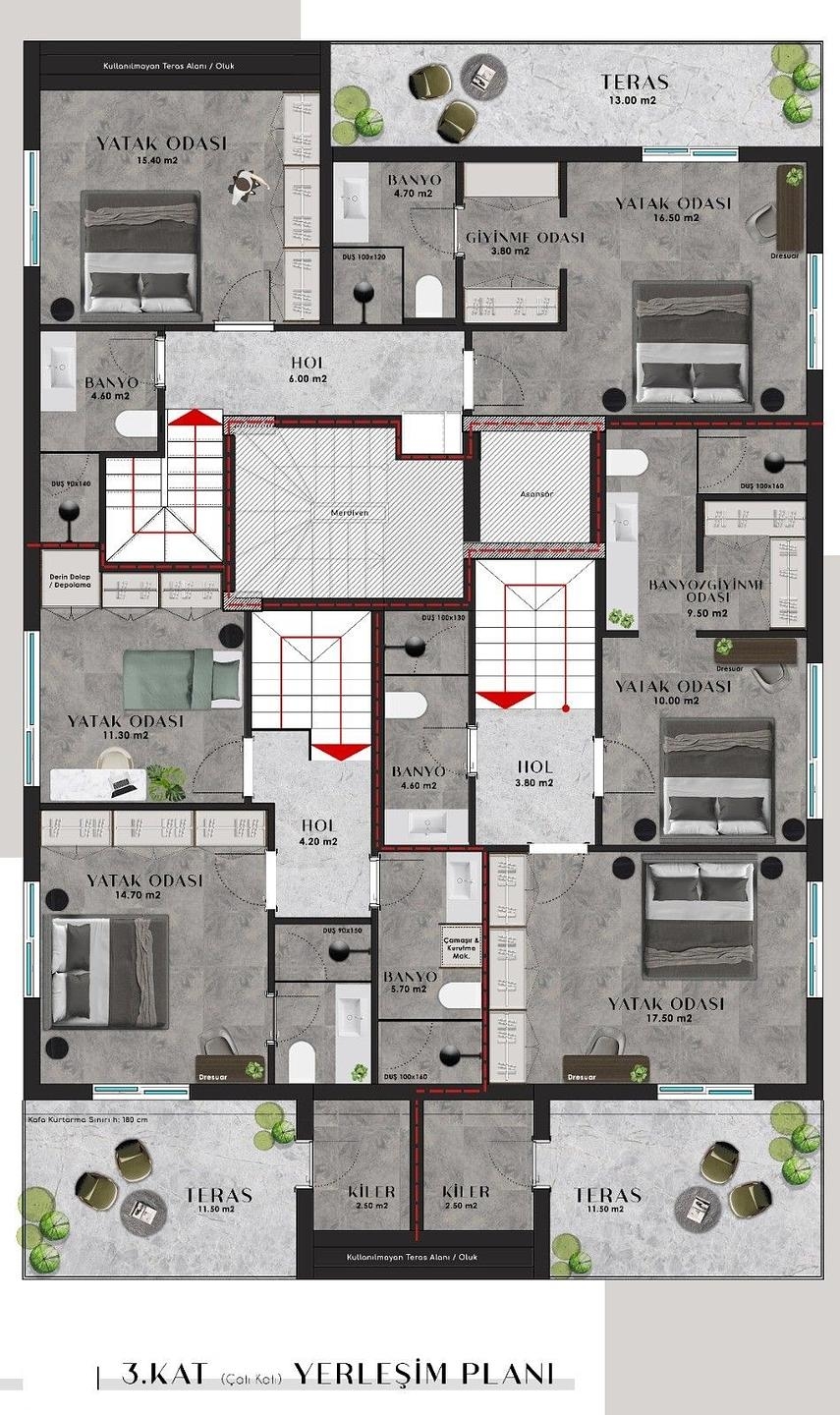فلور پلان کی تصویر 2