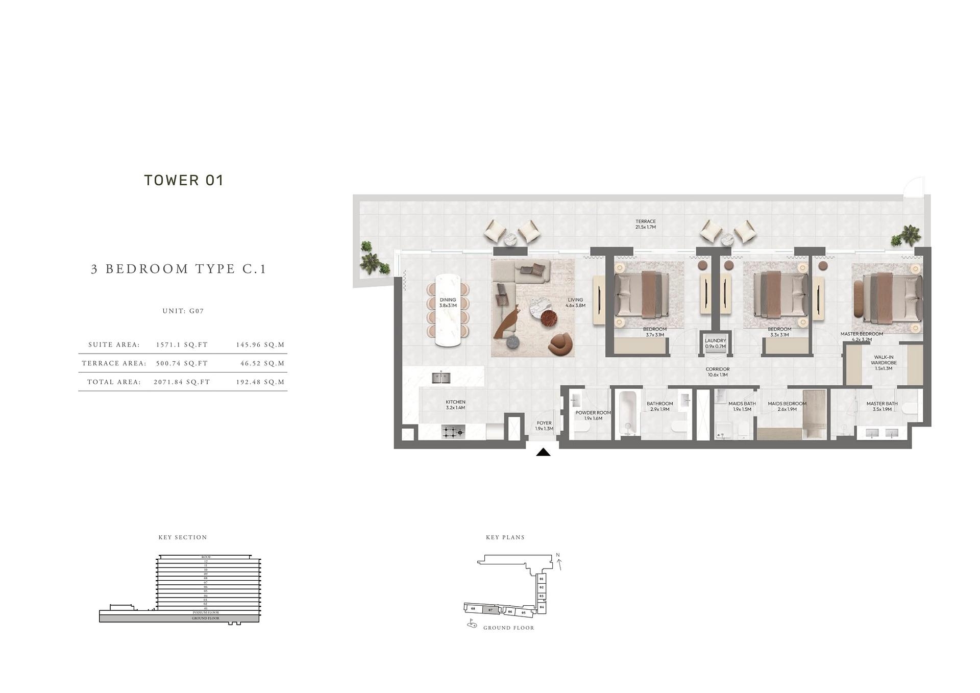 Image du plan d'étage 6