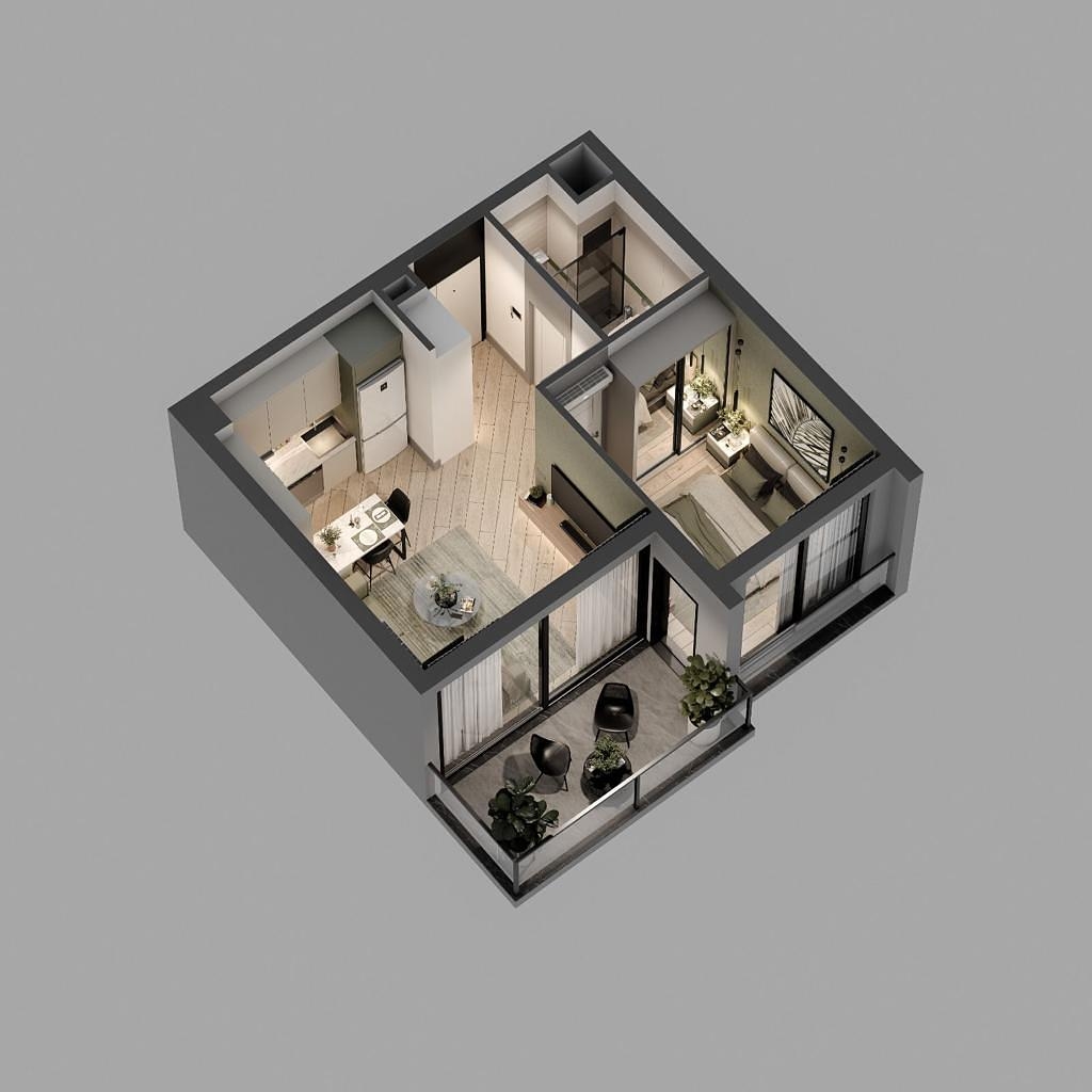 Mərtəbə Planı Şəkli 1