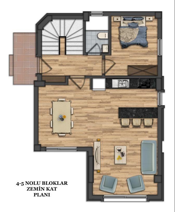 صورة مخطط الطابق 4 