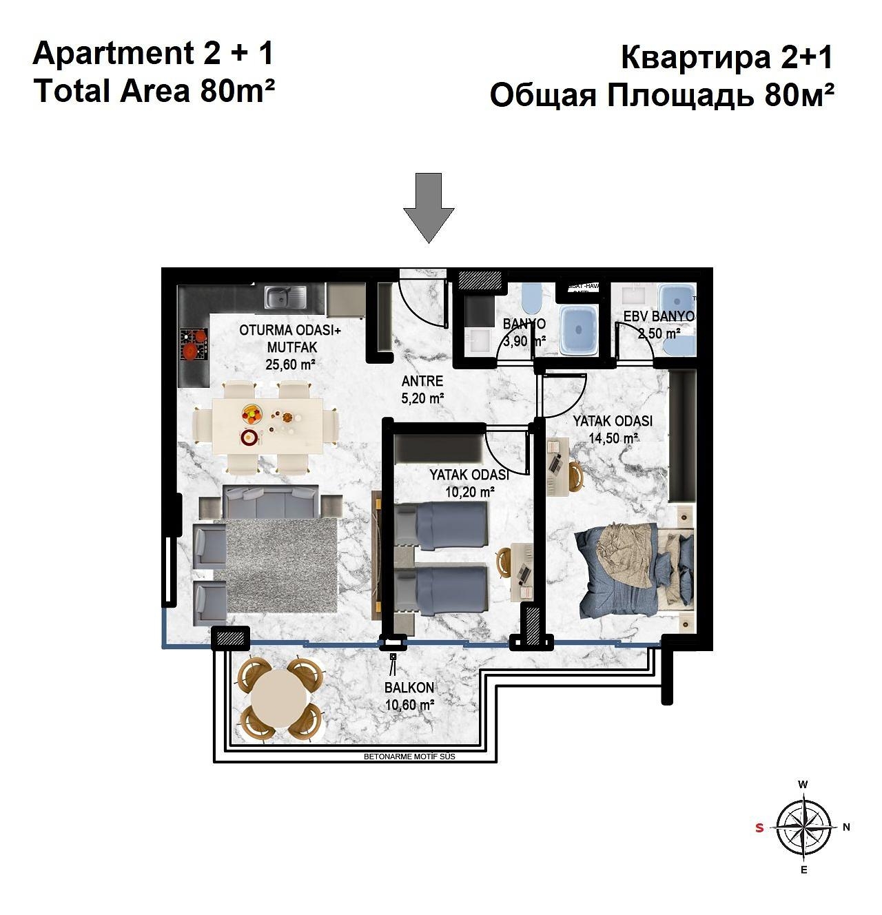 صورة مخطط الطابق 2 